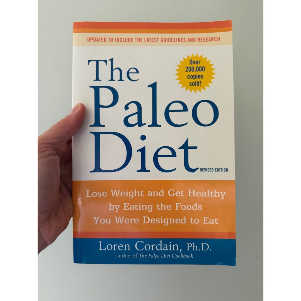The Paleo Diet Revised Edition Loren Cordain PhD Paperback Weight Loss Health‎